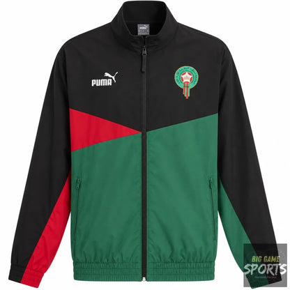 Puma FRMF Morocco Football Men’s 2023/2024 Full Zip Woven Track Jacket - Jackets