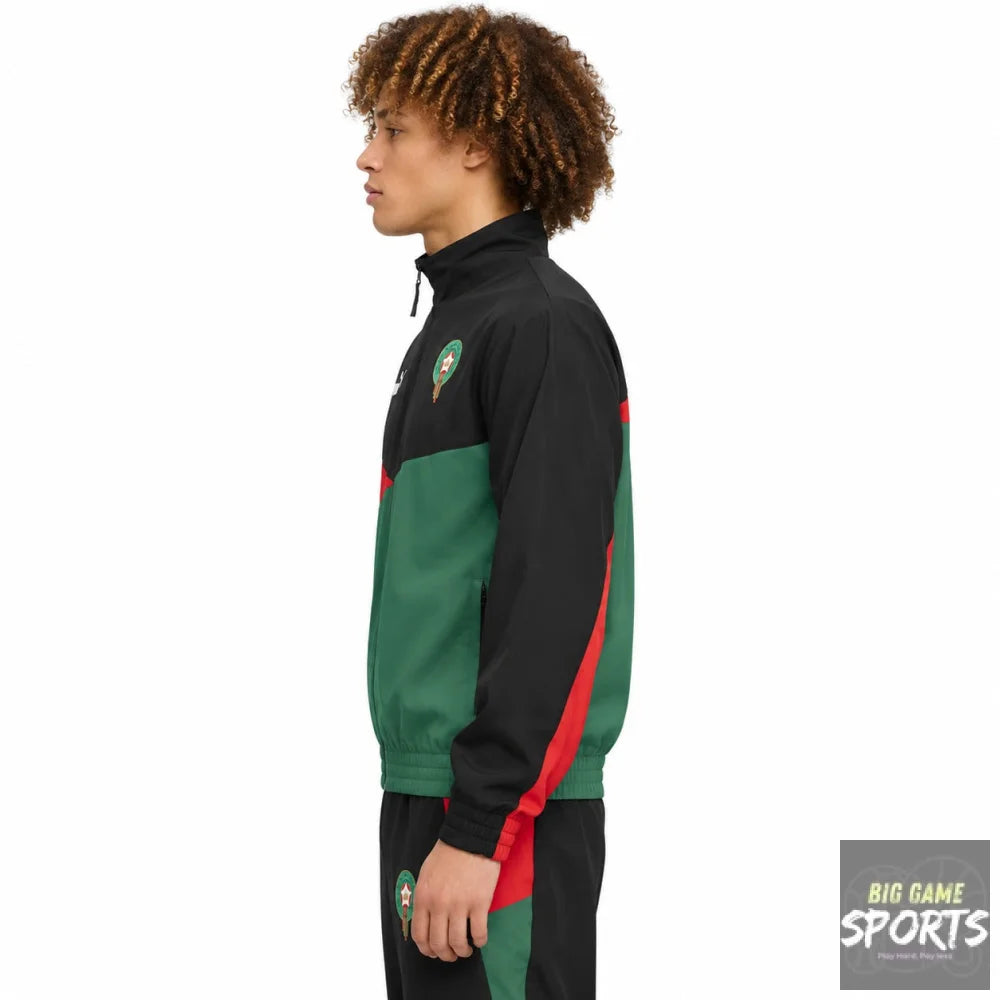 Puma FRMF Morocco Football Men’s 2023/2024 Full Zip Woven Track Jacket - Jackets
