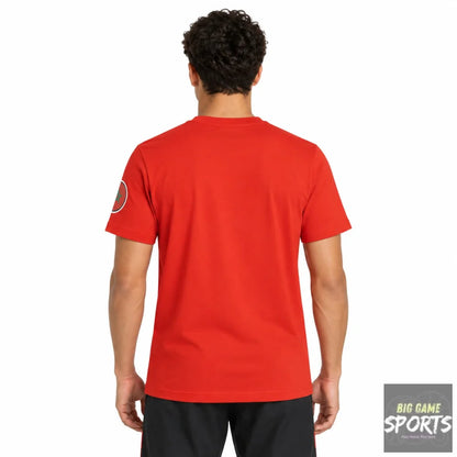 Puma FRMF Morocco Football TotalEnergies 2023 AFCON Supporters T-Shirt - T-Shirts