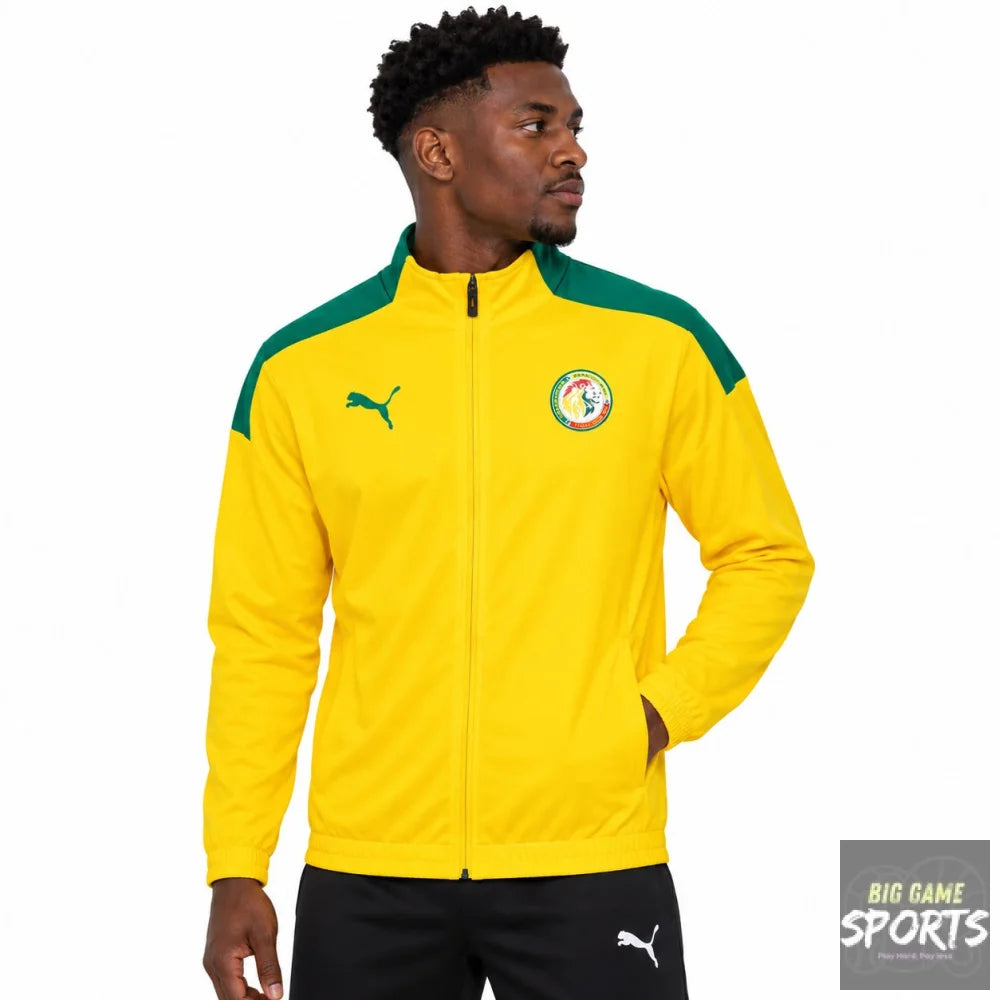 Puma FSF Senegal Football Men’s 2023 Full Zip Pre Match Stadium Jacket - XXL - Jackets