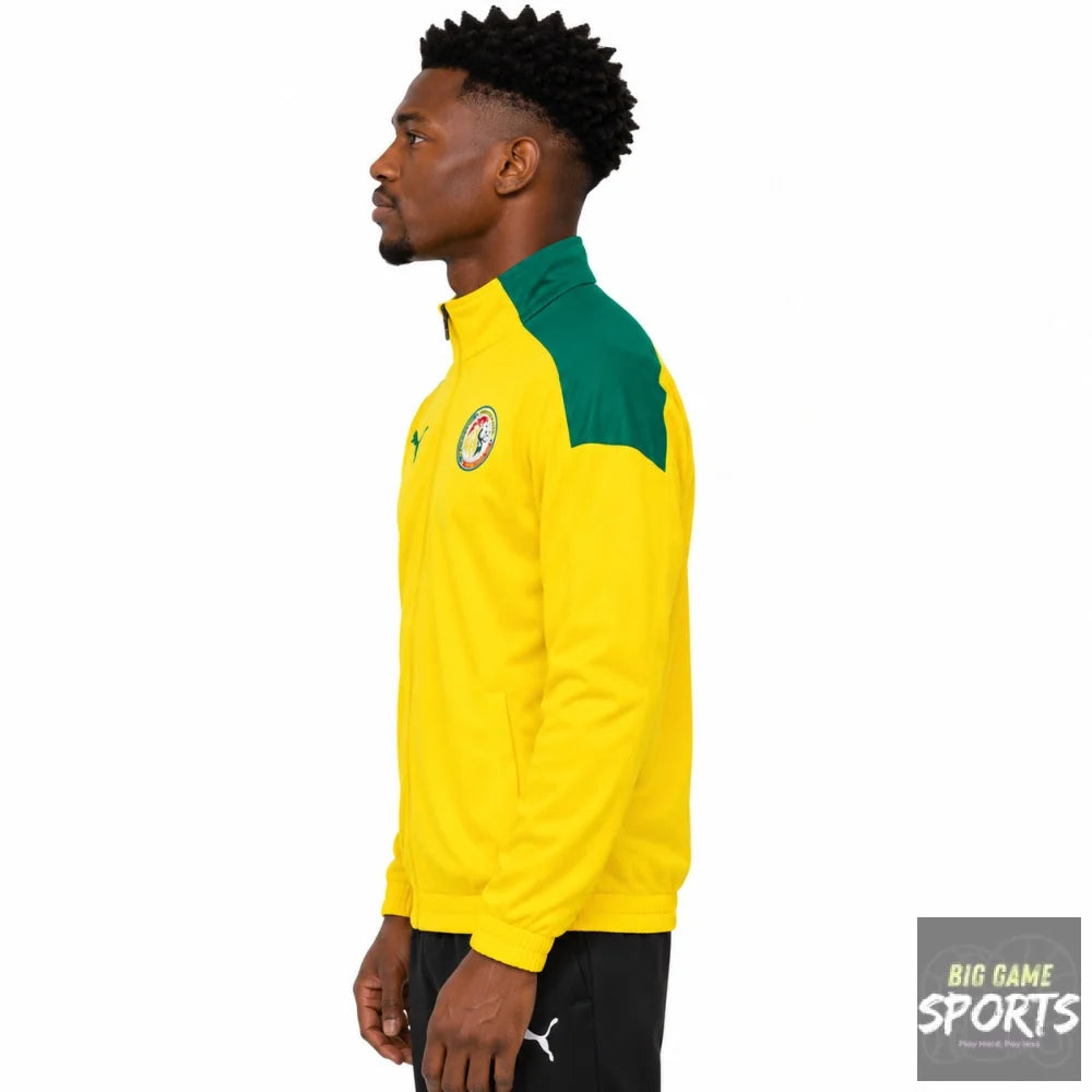 Puma FSF Senegal Football Men’s 2023 Full Zip Pre Match Stadium Jacket - XXL - Jackets