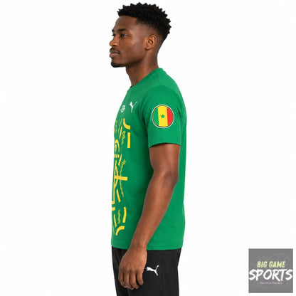 Puma FSF Senegal Football TotalEnergies AFCON Supporters T-Shirt - T-Shirts