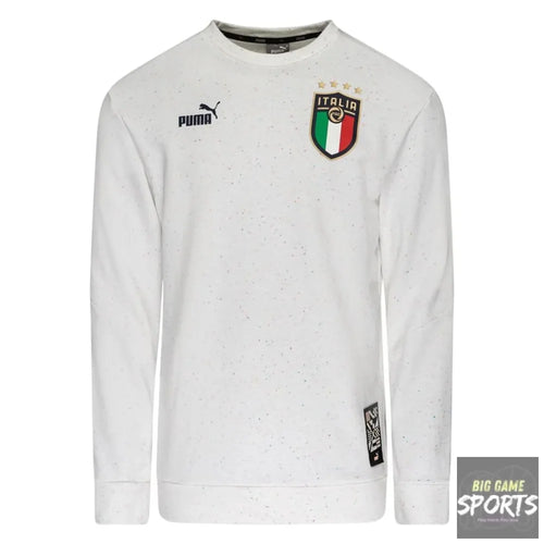 Puma Italy FIGC Men’s FtblCulture Crew Sweatshirt - S - Sweatshirts