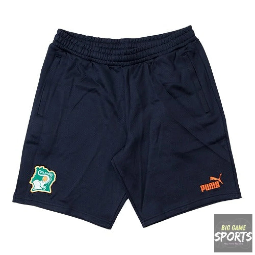 Puma Ivory Coast FIF Men’s 2023/2024 FtblCulture Shorts Zip Pockets - Shorts