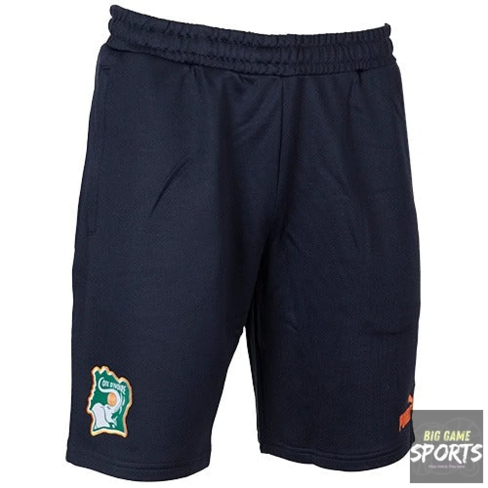 Puma Ivory Coast FIF Men’s 2023/2024 FtblCulture Shorts Zip Pockets - Shorts