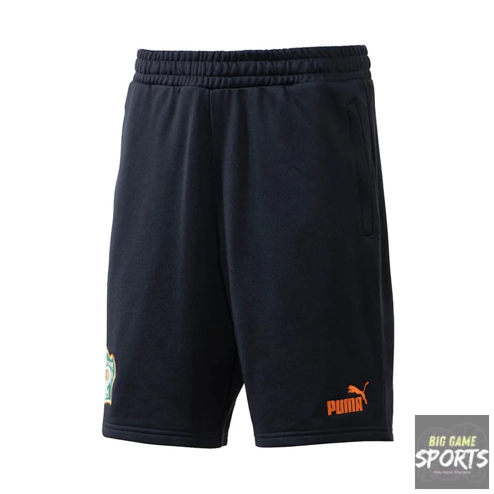 Puma Ivory Coast FIF Men’s 2023/2024 FtblCulture Shorts Zip Pockets - Shorts