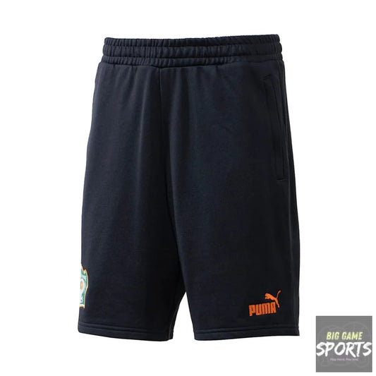 Puma Ivory Coast FIF Men’s 2023/2024 FtblCulture Shorts Zip Pockets - Shorts