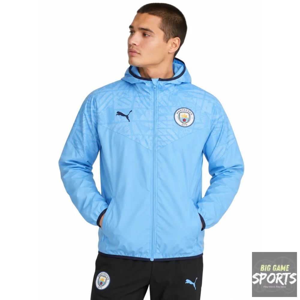 Puma Manchester City FC Men’s 2020/2021 Pre Match Jacket - Jackets