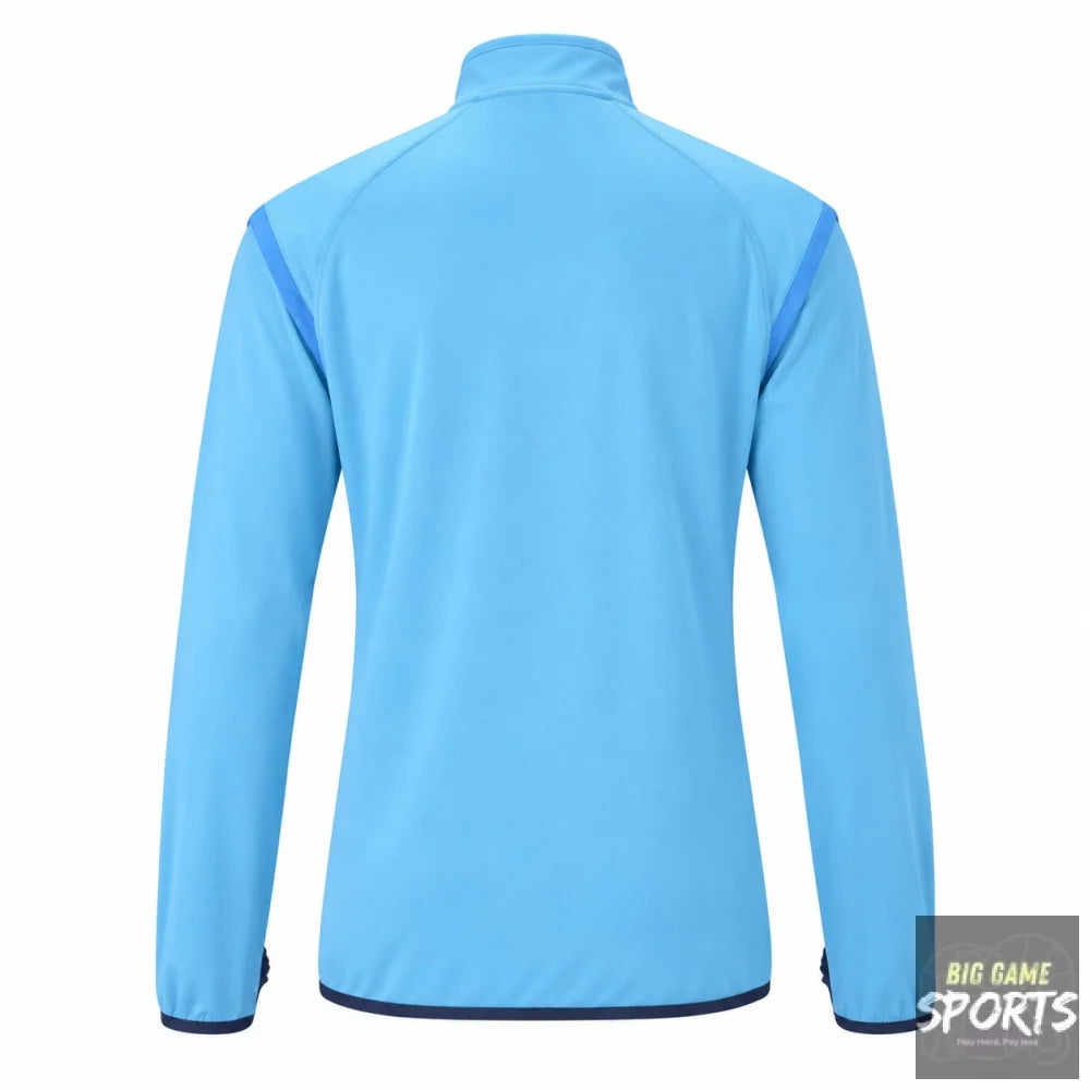 Puma Manchester City FC Men’s 2021/2022 Warm Up 1/4 Zip Midlayer Top - XL - Jackets