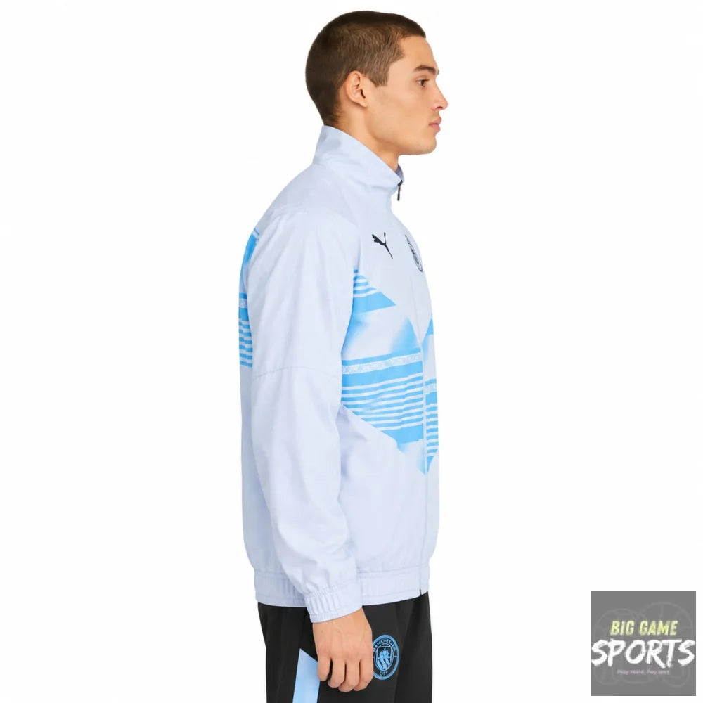 Puma Manchester City FC Men’s 2022/2023 Pre Match Jacket - Jackets