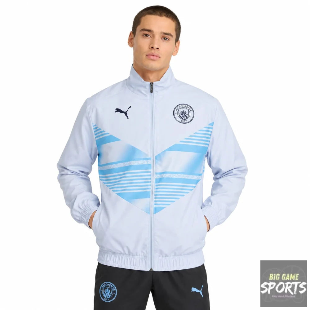 Puma Manchester City FC Men’s 2022/2023 Pre Match Jacket - Jackets