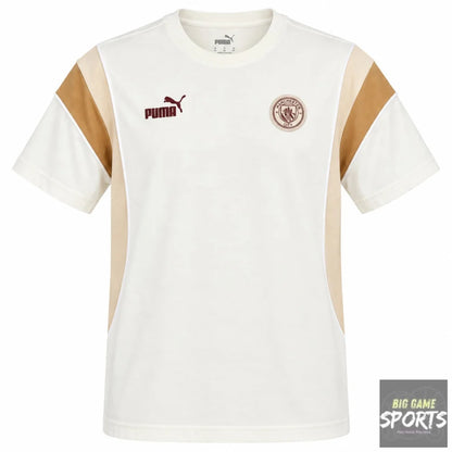 Puma Manchester City FC Men’s 2023/2024 FtblArchive T-Shirt - S - T-Shirts