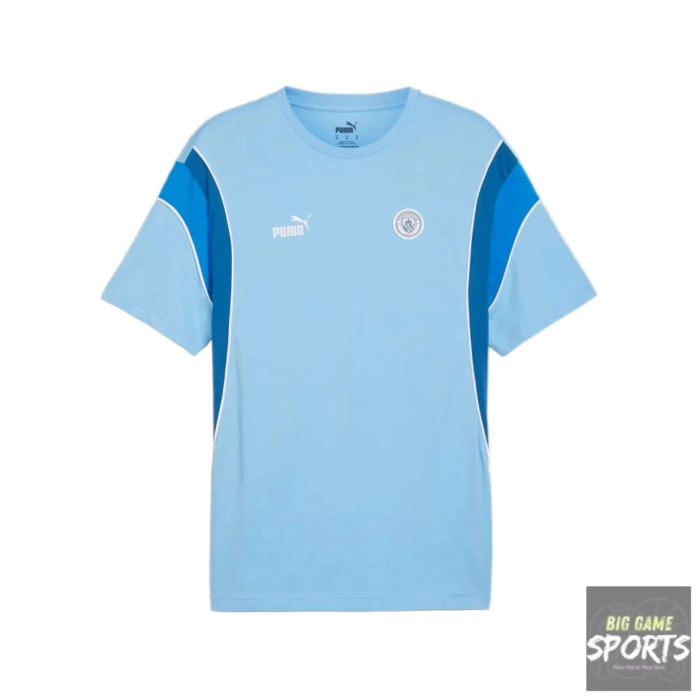 Puma Manchester City FC Men’s 2023/2024 FtblArchive T-Shirt - T-Shirts