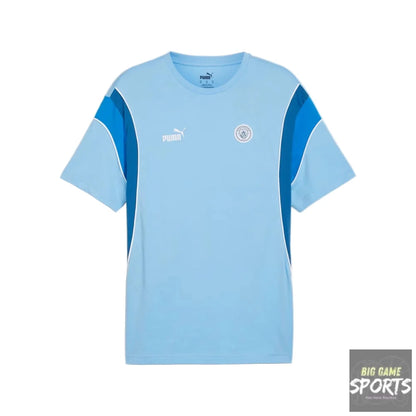 Puma Manchester City FC Men’s 2023/2024 FtblArchive T-Shirt - T-Shirts