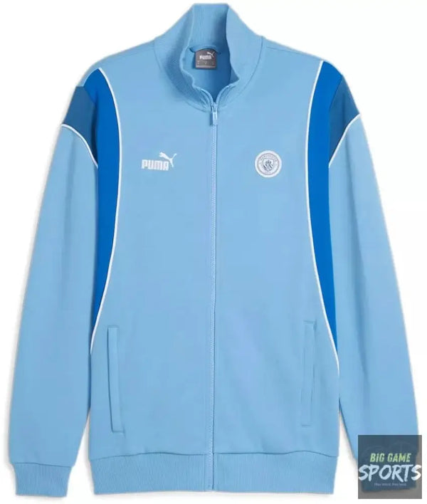 Puma Manchester City FC Men’s 2023/2024 FtblArchive Track Jacket - Jackets
