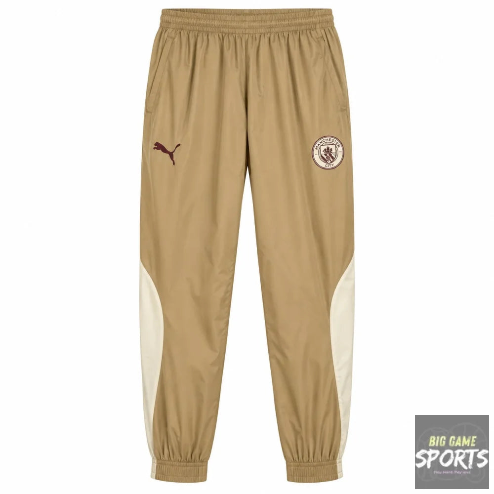 Puma Manchester City FC Men’s 2023/2024 Pre Match Woven Pants - Tracksuit Bottoms