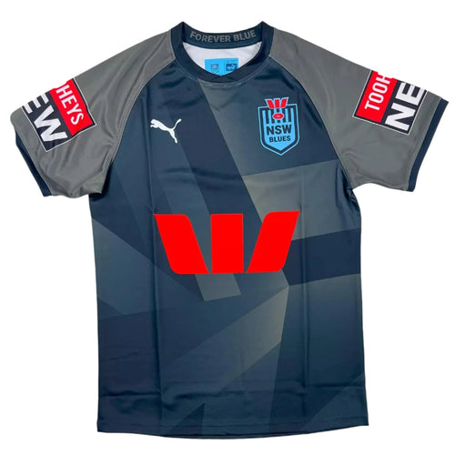 Puma NSW Blues State of Origin Captain’s Run Men’s Jersey - Rugby Shirts