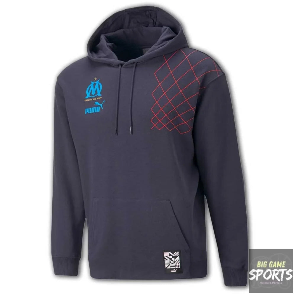 Puma Olympique de Marseilles FtblCulture Hoodie - Hoodies