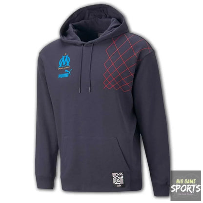 Puma Olympique de Marseilles FtblCulture Hoodie - Hoodies