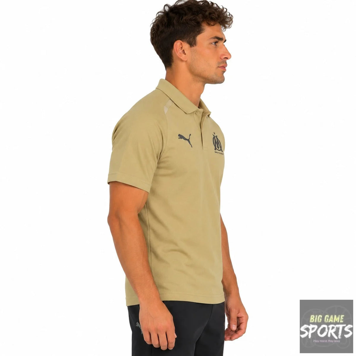 Puma Olympique de Marseille Football Men’s 2023/2024 Casuals Polo - Polos