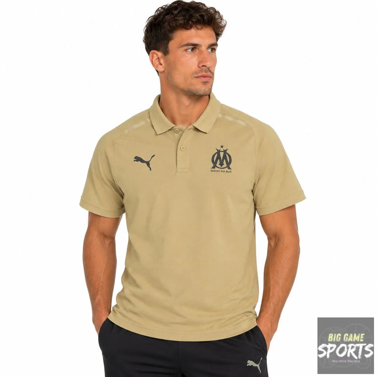 Puma Olympique de Marseille Football Men’s 2023/2024 Casuals Polo - Polos