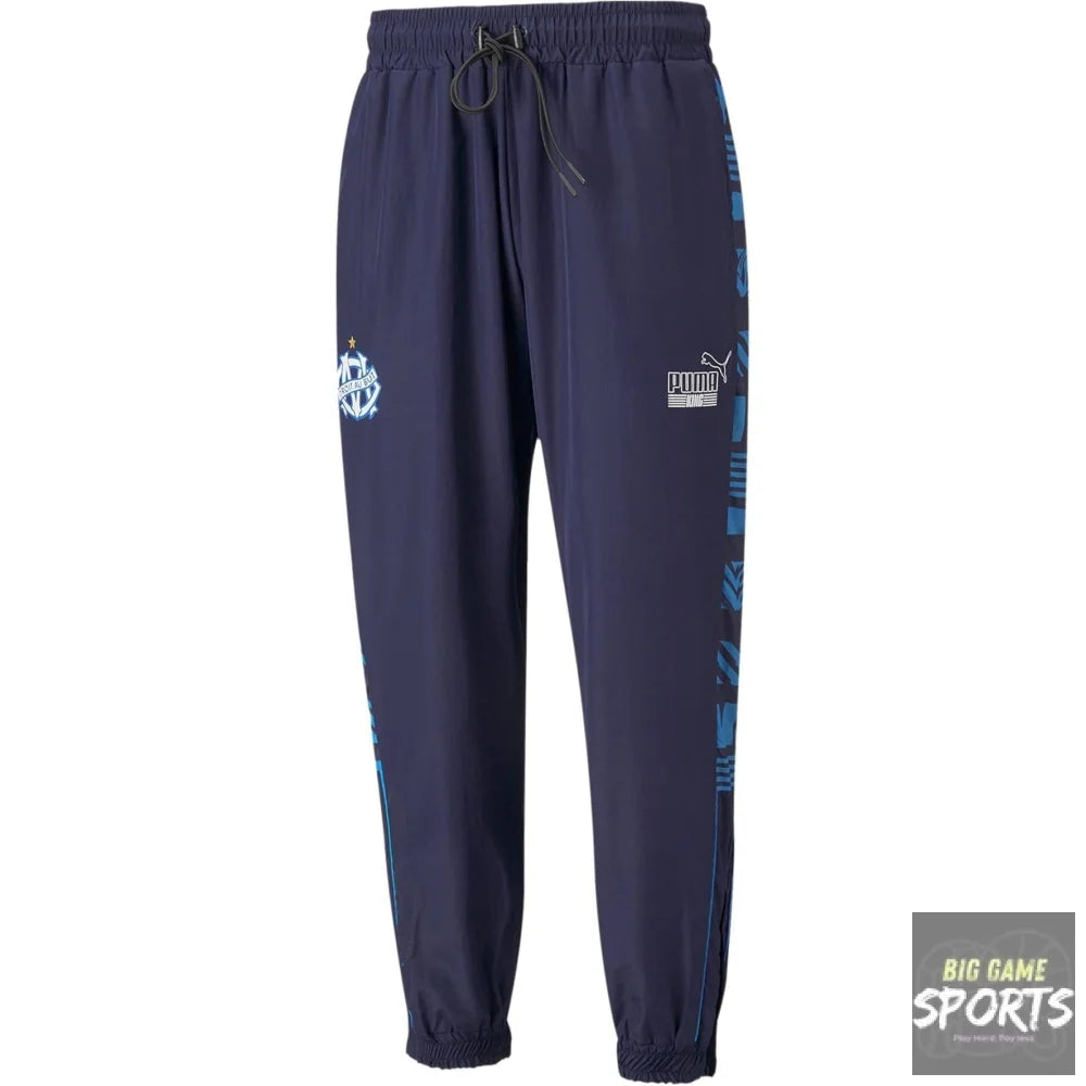 Puma Olympique de Marseille Men’s FtblHeritage Track Pants - Tracksuit Bottoms
