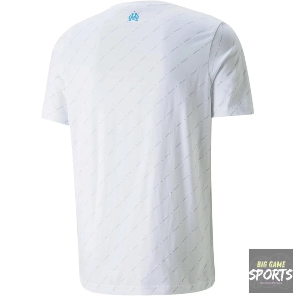 Puma Olympique de Marseille Men’s FtblLegacy T-Shirt - Shirts