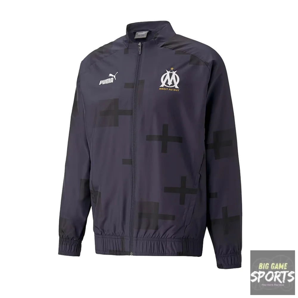 Puma Olympique de Marseille Men’s Pre Match Jacket - Jackets