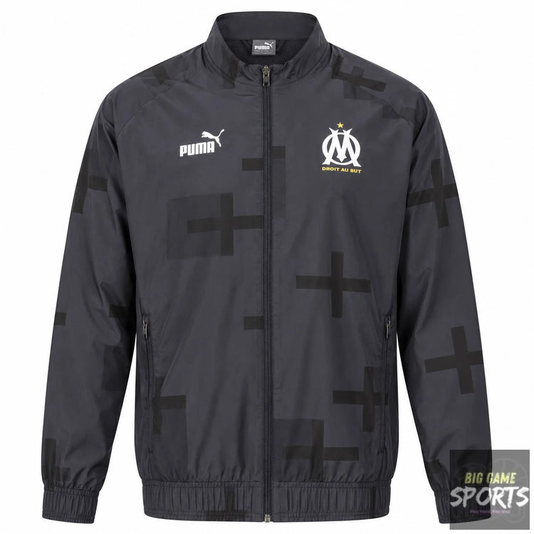 Puma Olympique de Marseille Football Men’s 2022/2023 Pre Match Jacket - Jackets