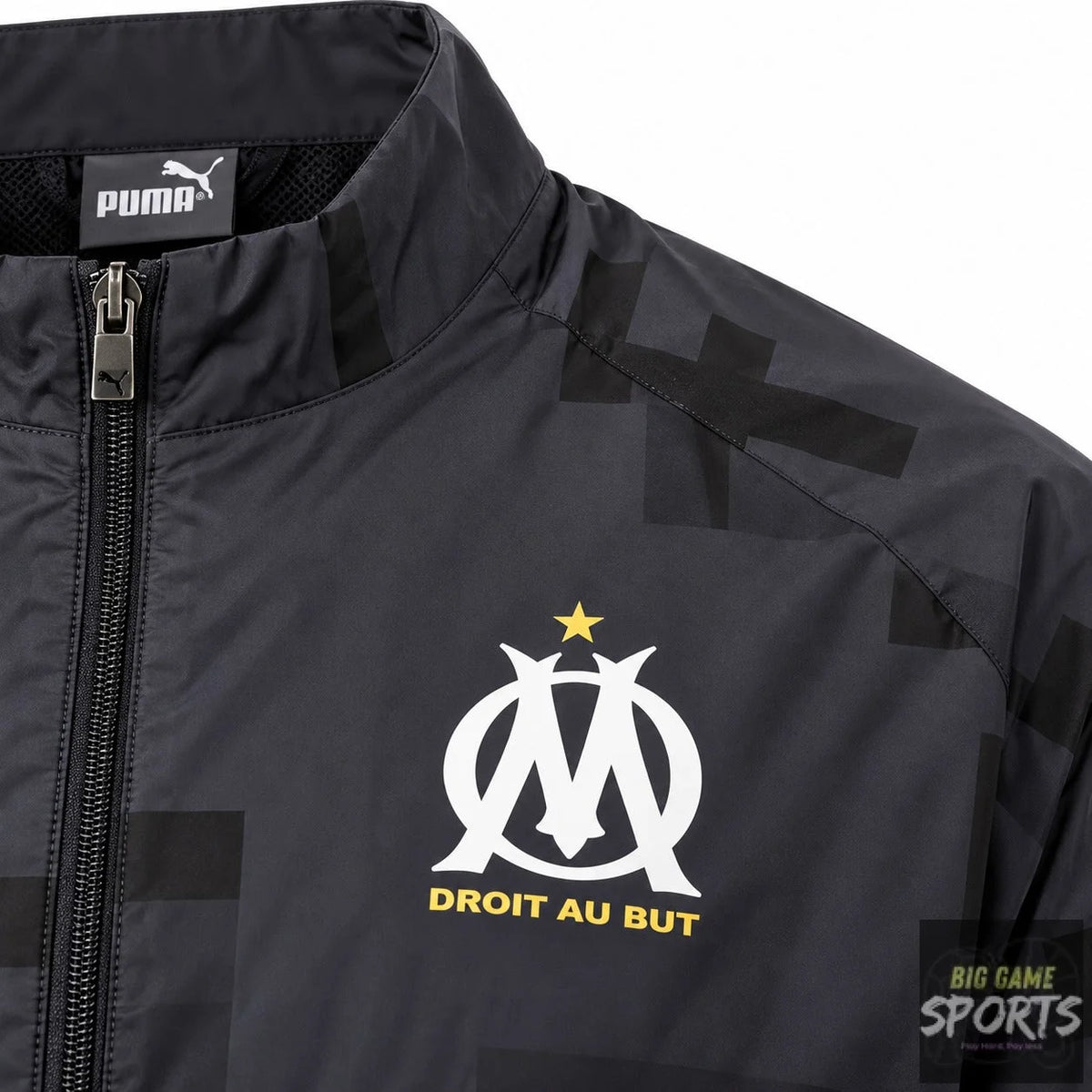 Puma Olympique de Marseille Football Men’s 2022/2023 Pre Match Jacket - Jackets