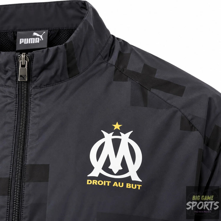 Puma Olympique de Marseille Football Men’s 2022/2023 Pre Match Jacket - Jackets