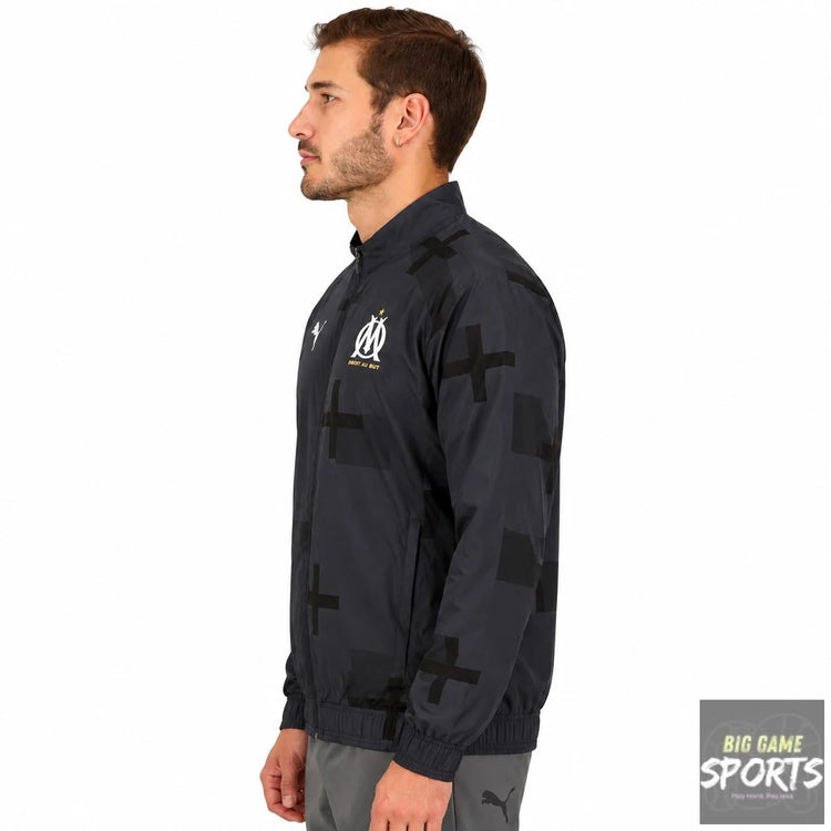 Puma Olympique de Marseille Football Men’s 2022/2023 Pre Match Jacket - Jackets