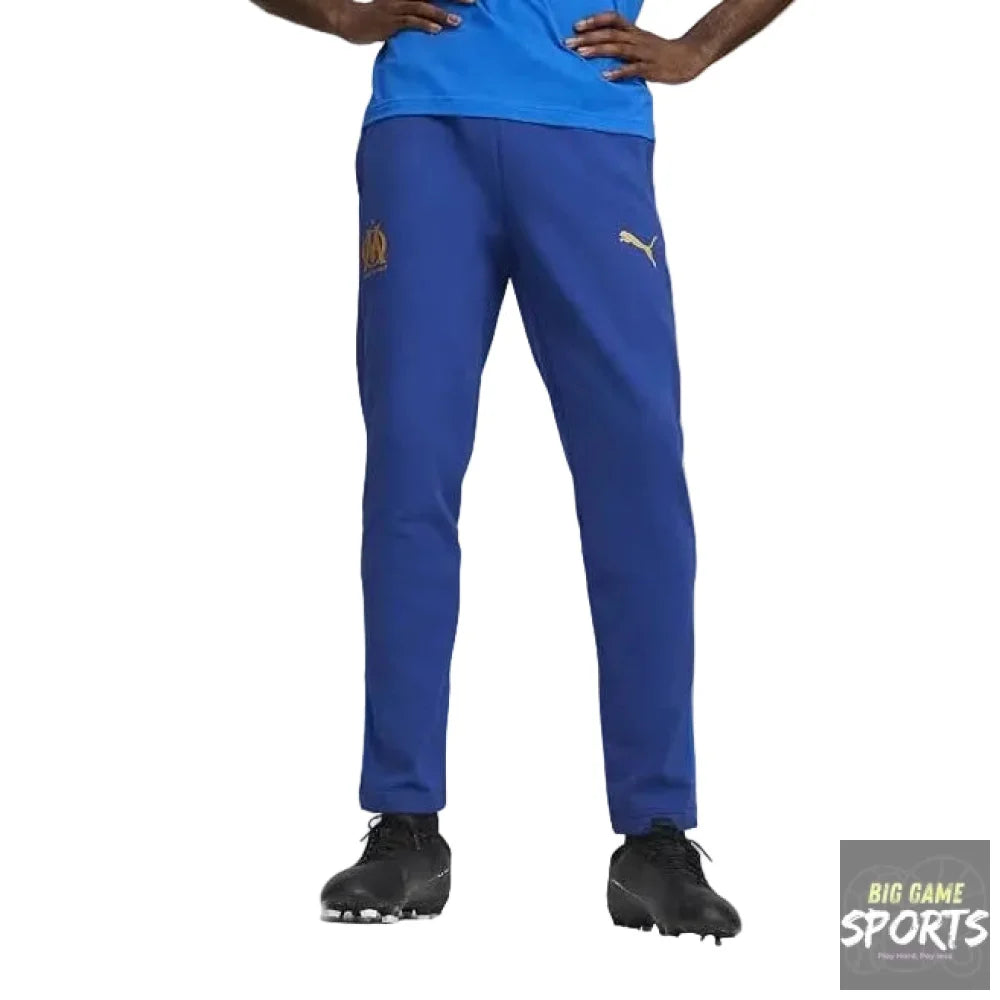 Puma Olympique de Marseille Men’s 2023/2024 Casuals Pants - Tracksuit Bottoms