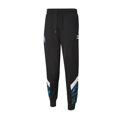 Puma Olympique de Marseille Men’s Iconic MCS Graphic Track Pants - S - Tracksuit Bottoms