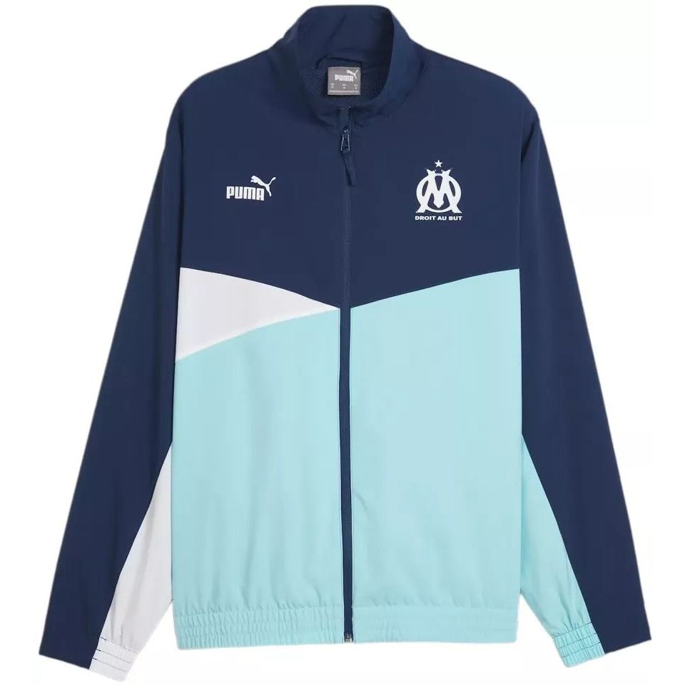 Puma Olympique de Marseille Men’s Woven Track Jacket - Jackets