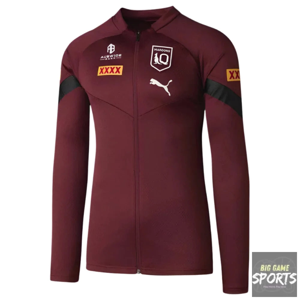 Puma Queensland Maroons Men’s Full Zip Jacket - Jackets