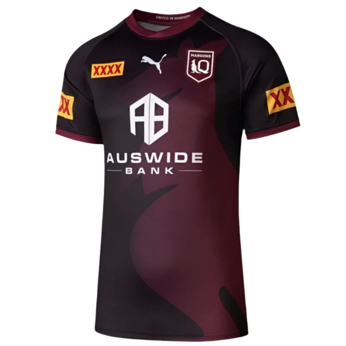 Puma Queensland Maroons Men’s Training Shirt - Rugby Shirts