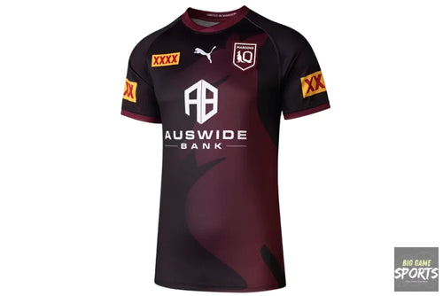 Puma Queensland Maroons Men’s Training Shirt - Rugby Shirts