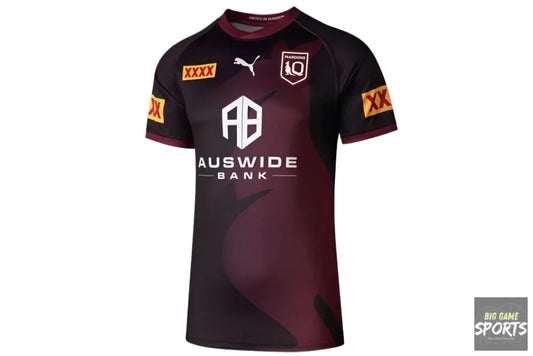 Puma Queensland Maroons Men’s Training Shirt - Rugby Shirts
