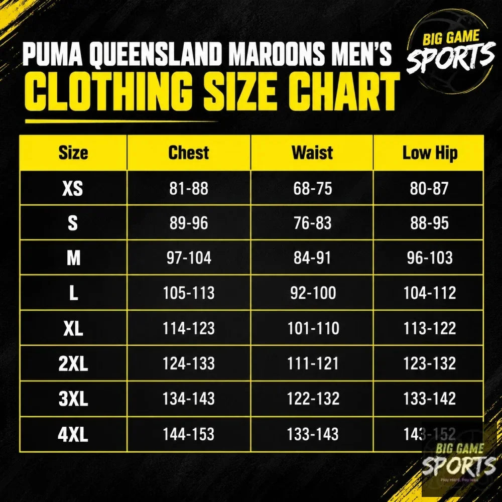 Puma Queensland Maroons State of Origin Men’s 2023 Full Zip Team Jacket - Jackets