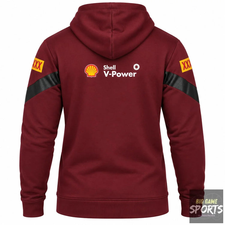 Puma Queensland Maroons State of Origin Men’s 2023 Overhead Team Hoodie - Hoodies