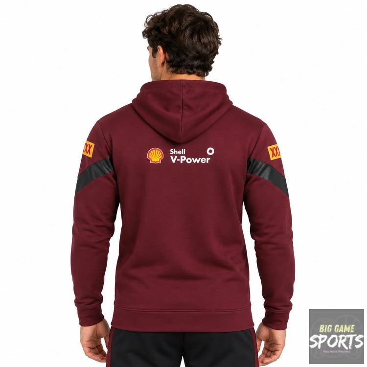 Puma Queensland Maroons State of Origin Men’s 2023 Overhead Team Hoodie - Hoodies