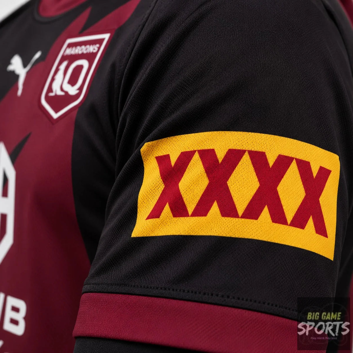 Puma Queensland Maroons State of Origin Men’s 2023 Training Shirt - Shirts