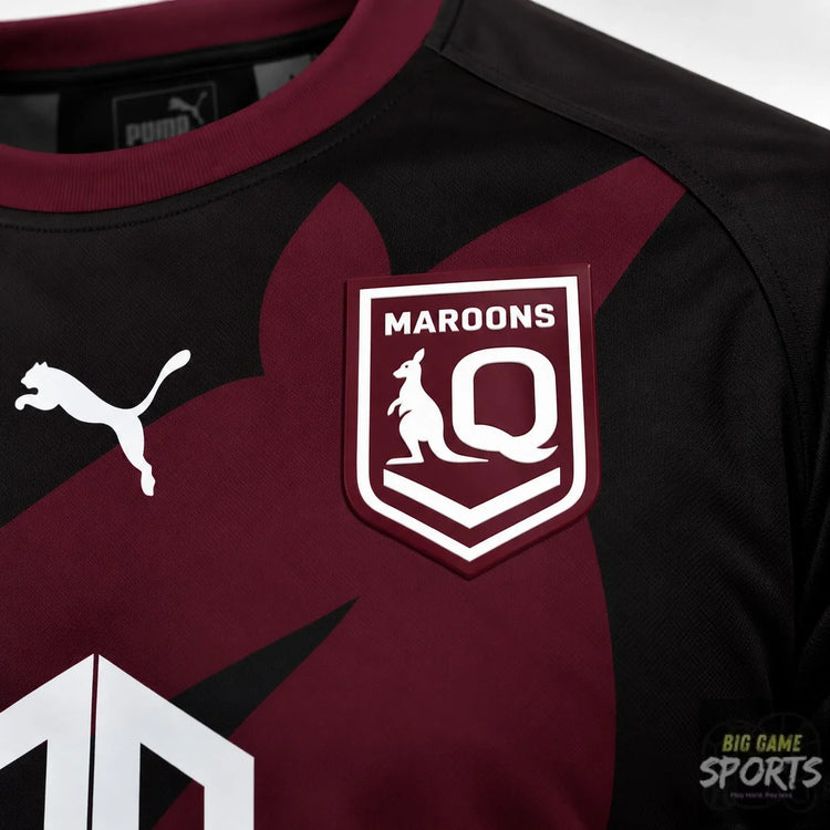 Puma Queensland Maroons State of Origin Men’s 2023 Training Shirt - Shirts