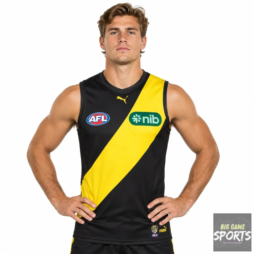 Puma Richmond Tigers Football Club Men’s 2023 Home Guernsey - Guernsey