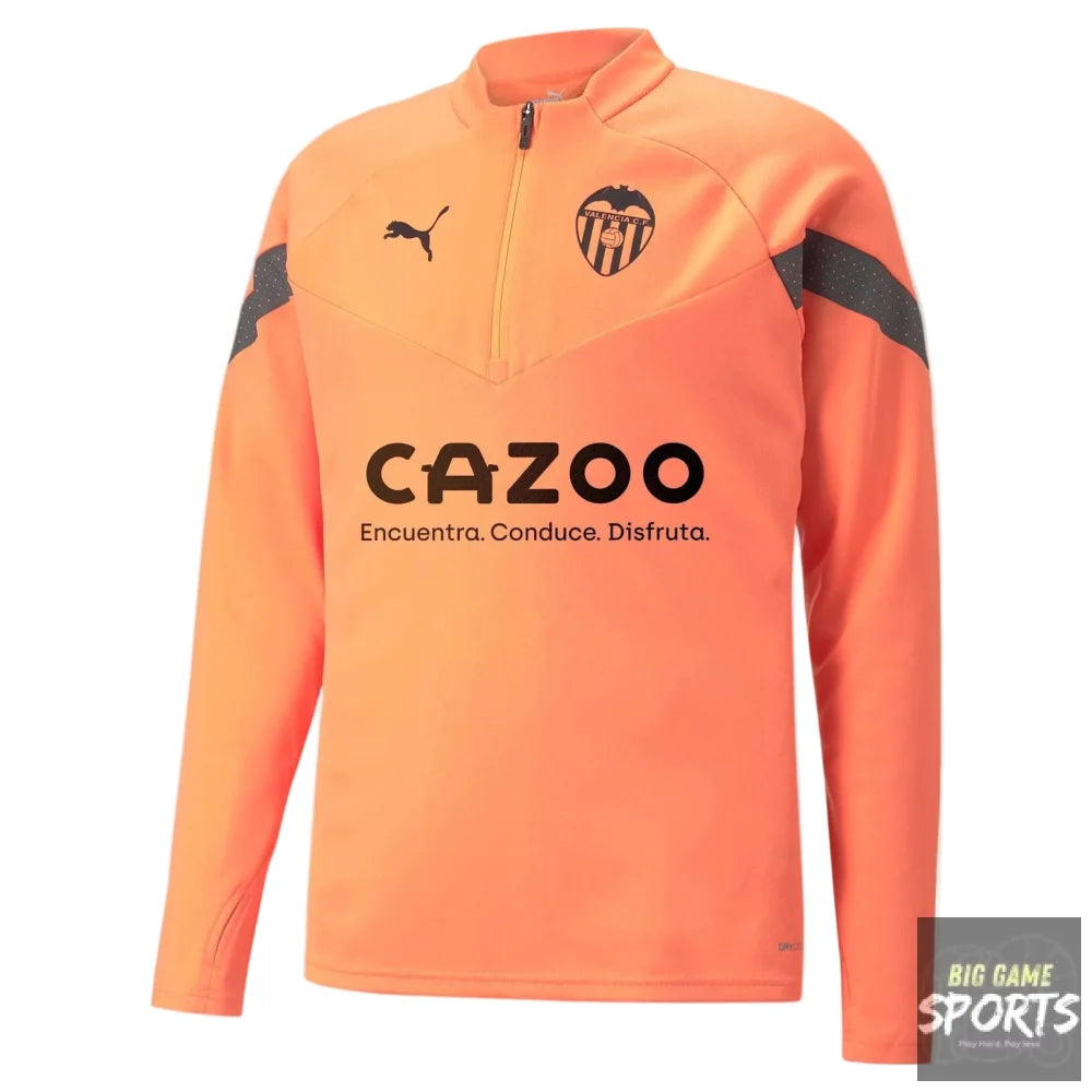 Orange sports jacket with Puma logo and 'CAZOO' branding on a white background