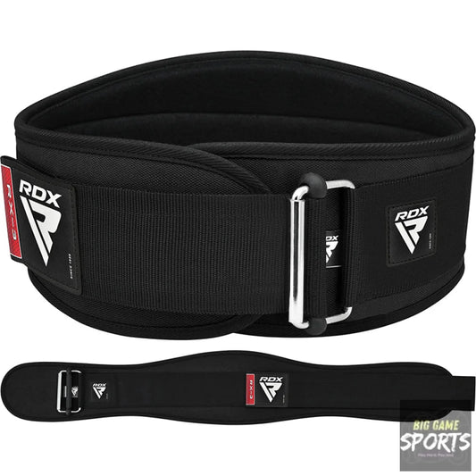 RDX X3 Black Neoprene Weightlifting Gym Belt - Weightlifting Belts