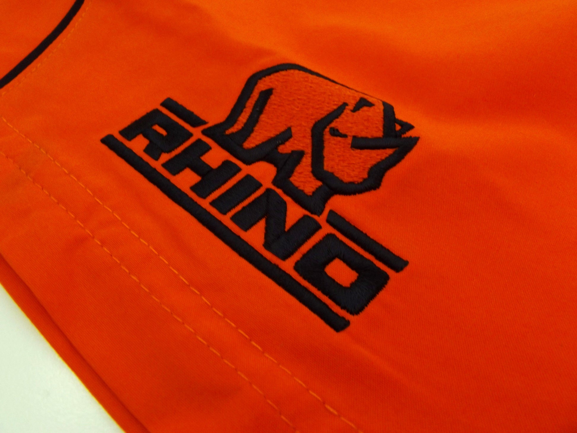 Rhino Power Adults Orange/navy Shorts