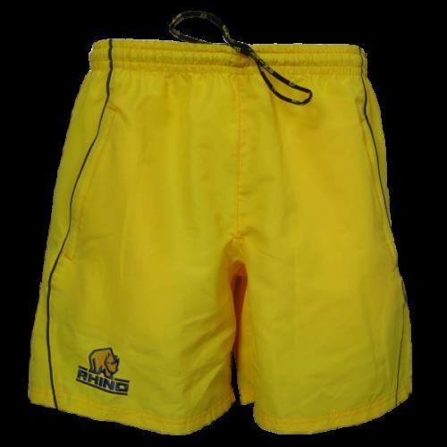 Rhino Power Adults Yellow/Blue Shorts