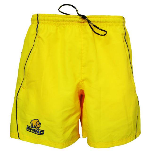 Rhino Strength Adults Yellow Shorts